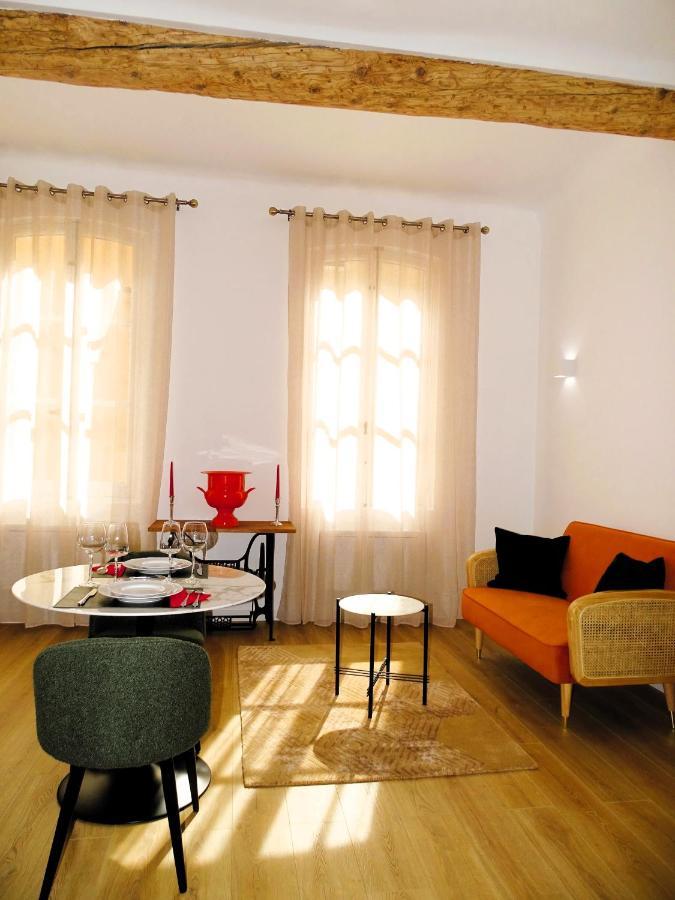 Augustins Fountain Studio Cosy Aix Centre Historique A 3 Minutes De Cours Mirabeau -Wifi-Smart Tv-Rue Calme Aix-en-Provence Exteriör bild